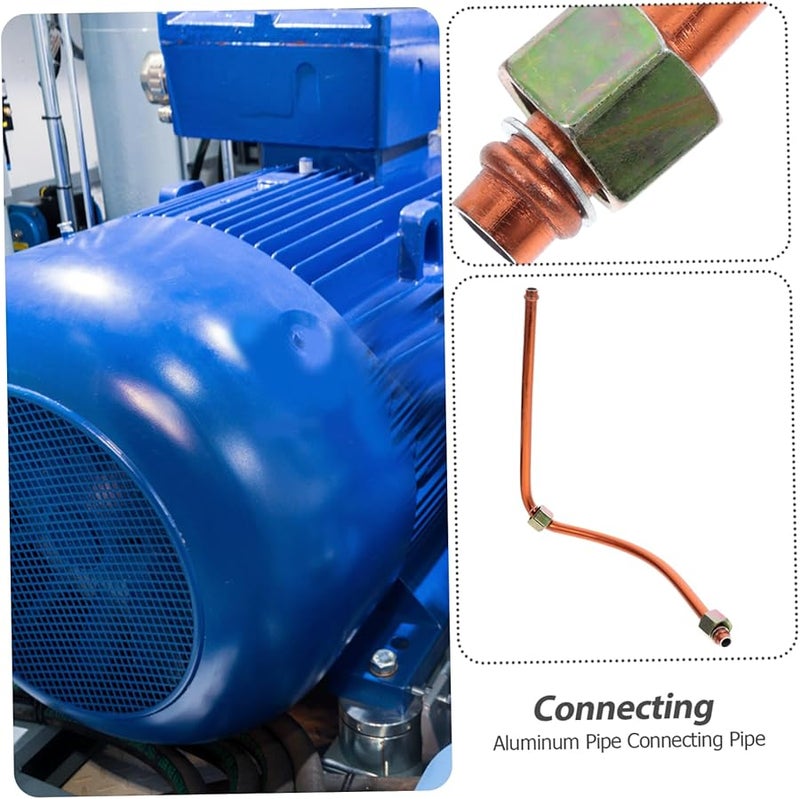 High Strength Aluminum Air Compressor Hose Replacement Tube For Stable Pressure Line - Image 4